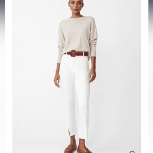 J. McLaughlin Deanne Pants in Ivory Sz 6